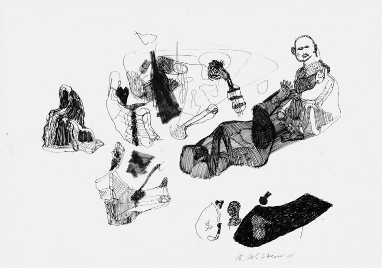 Zeichnung, 30x41,5 cm, 1995