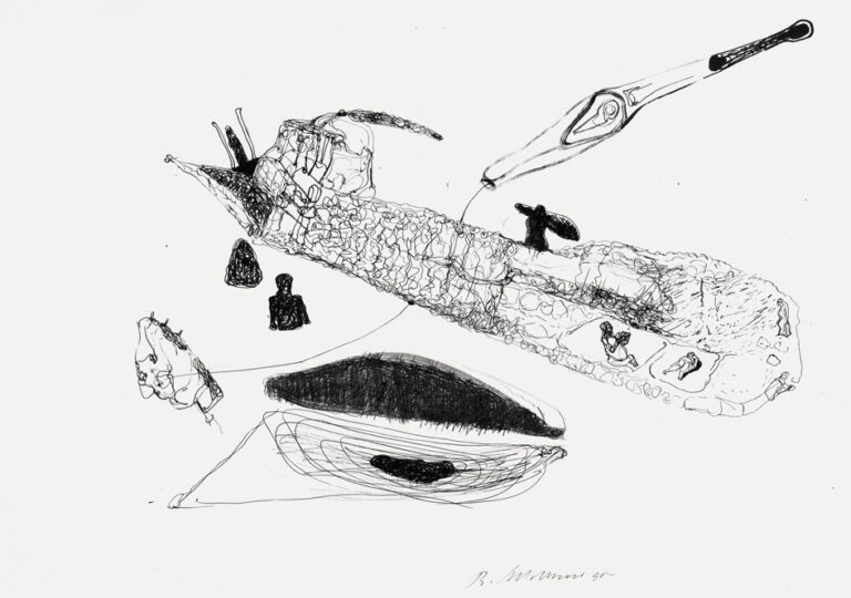 Zeichnung, 30x41,5 cm, 1995