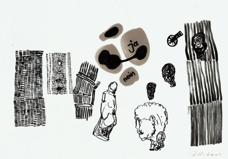 Zeichnung, 30x41,5 cm, 1995