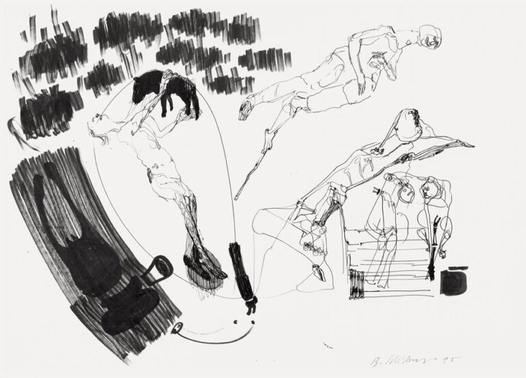 Zeichnung, 30x41,5 cm, 1995