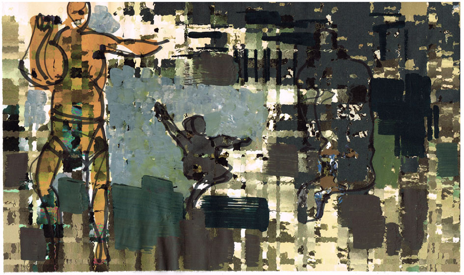 22x37 cm, Farbe auf Papier 2021