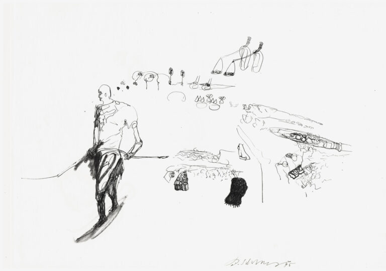 Zeichnung, 30x41,5 cm, 1995