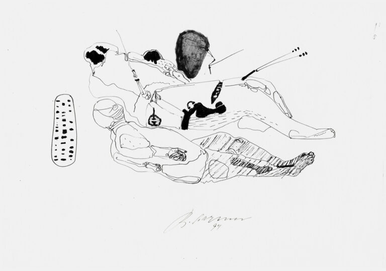 Zeichnung, 30x41,5 cm, 1995