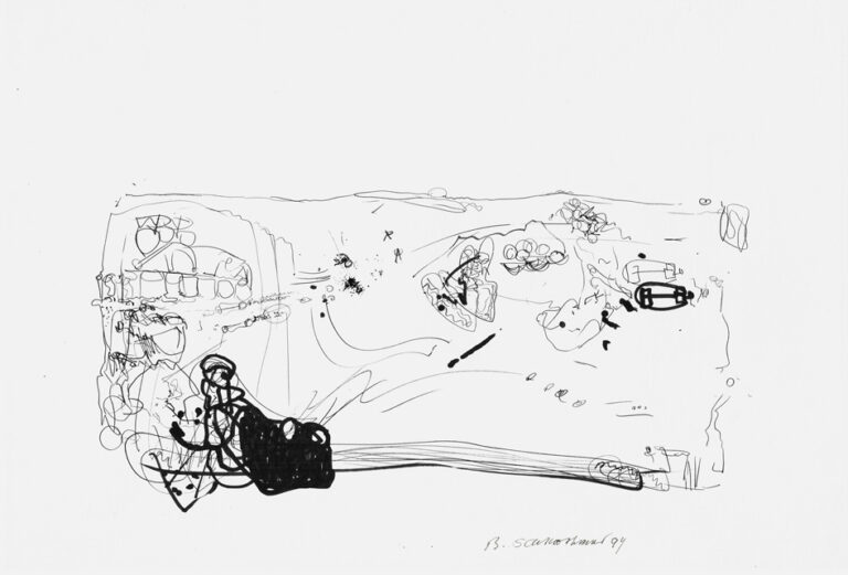 Zeichnung, 30x41,5 cm, 1995