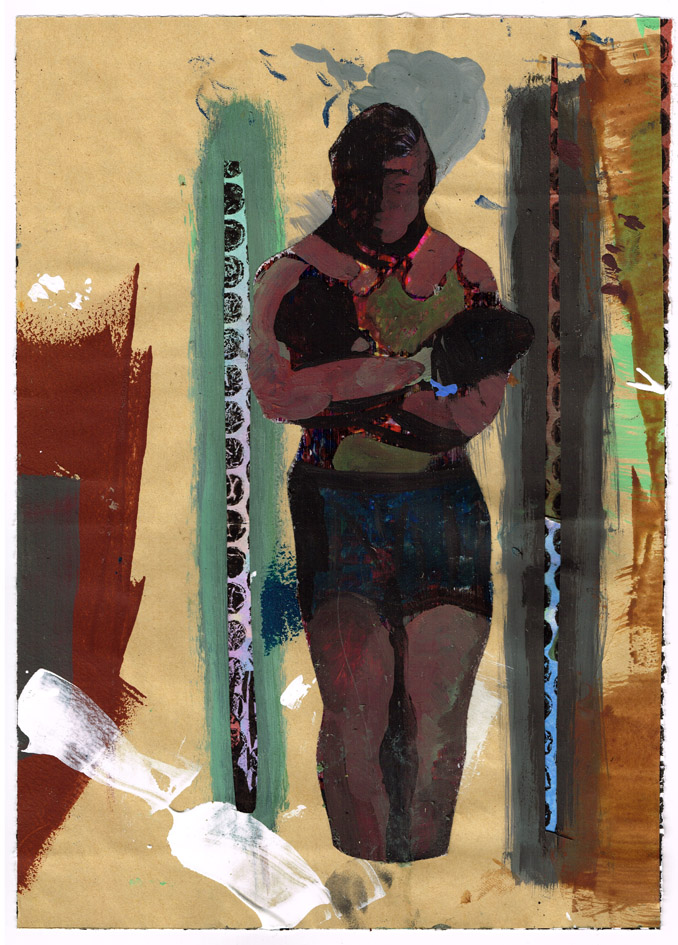 Boxer-Studie, 30x21 cm, 2021